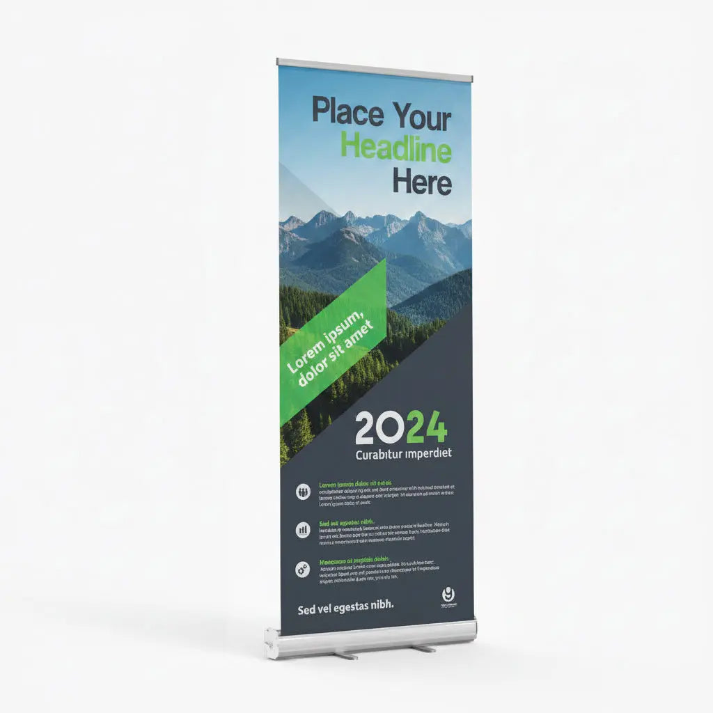 Retractable Banner Stand Canopyprints.com